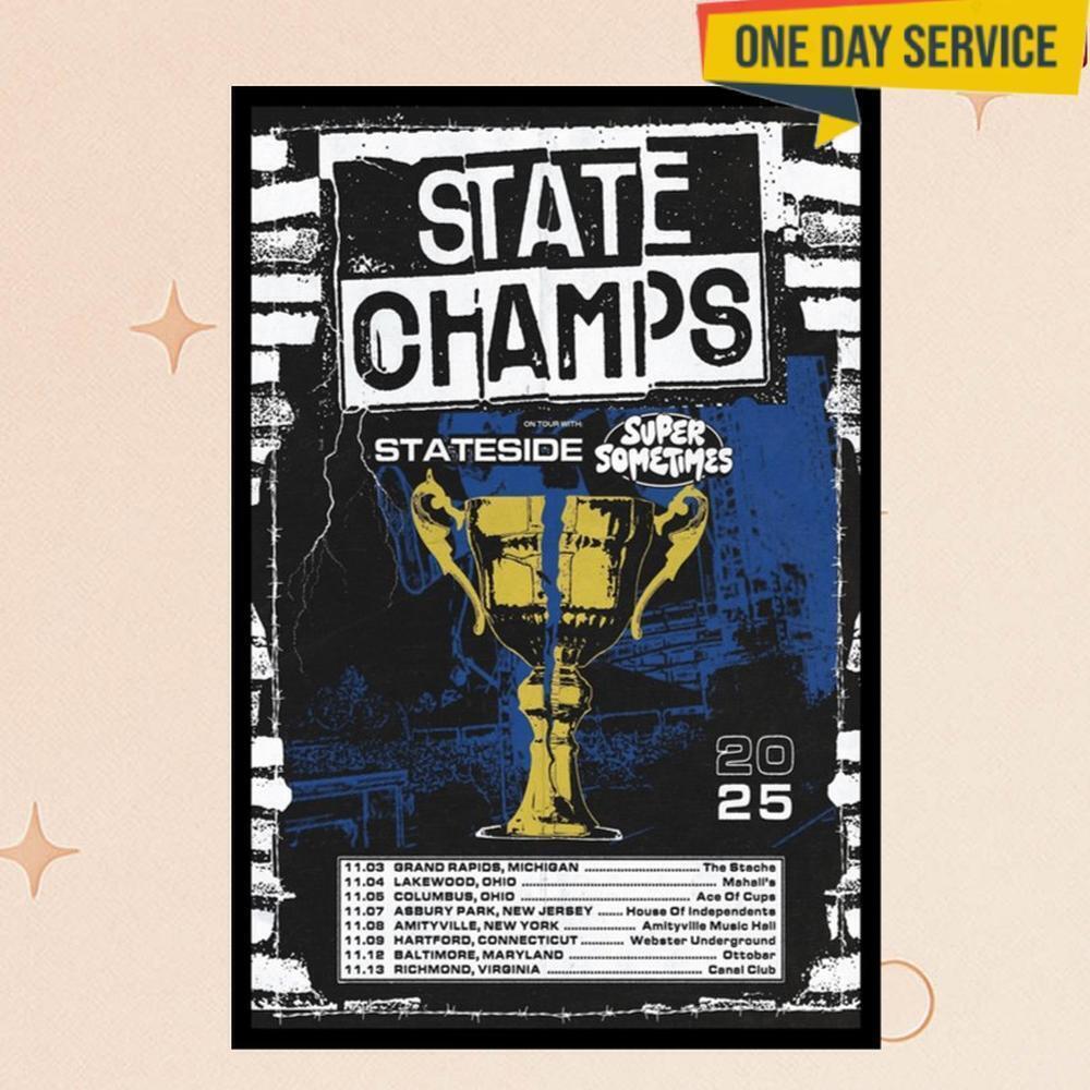 State Champs 2025 Show Poster